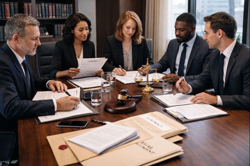 Legal Team Strategy Meeting